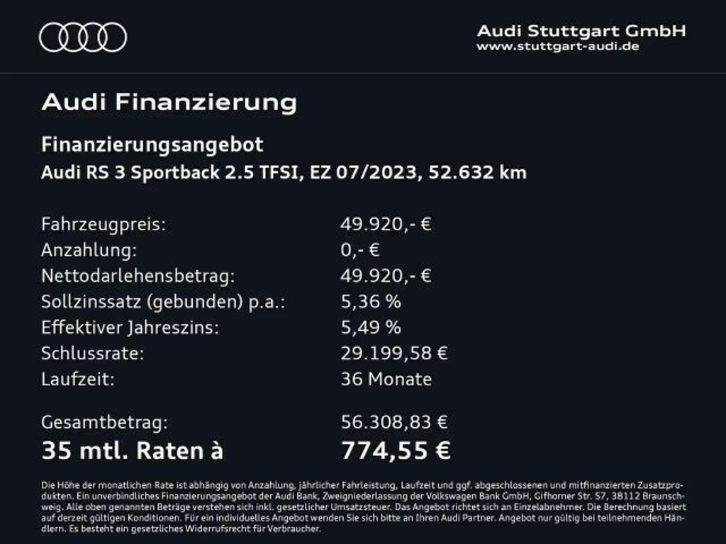 Audi RS3