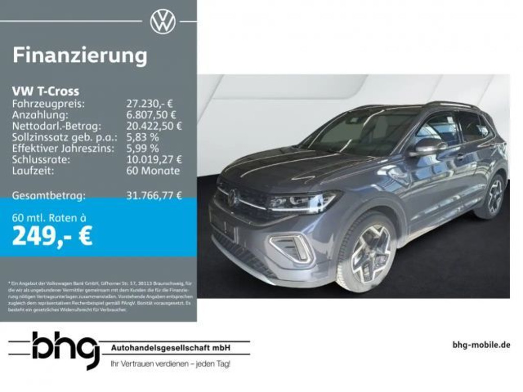 Volkswagen T-Cross R-Line 1.5 TSI ACT