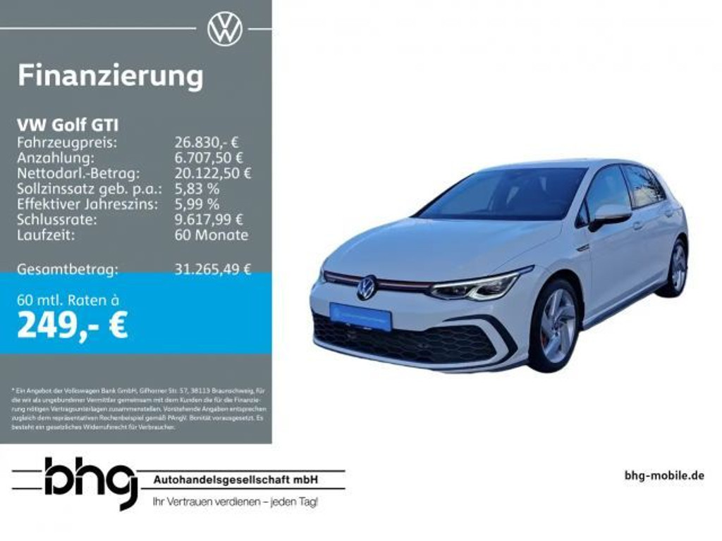 Volkswagen Golf DSG GTI 2.0 TSI