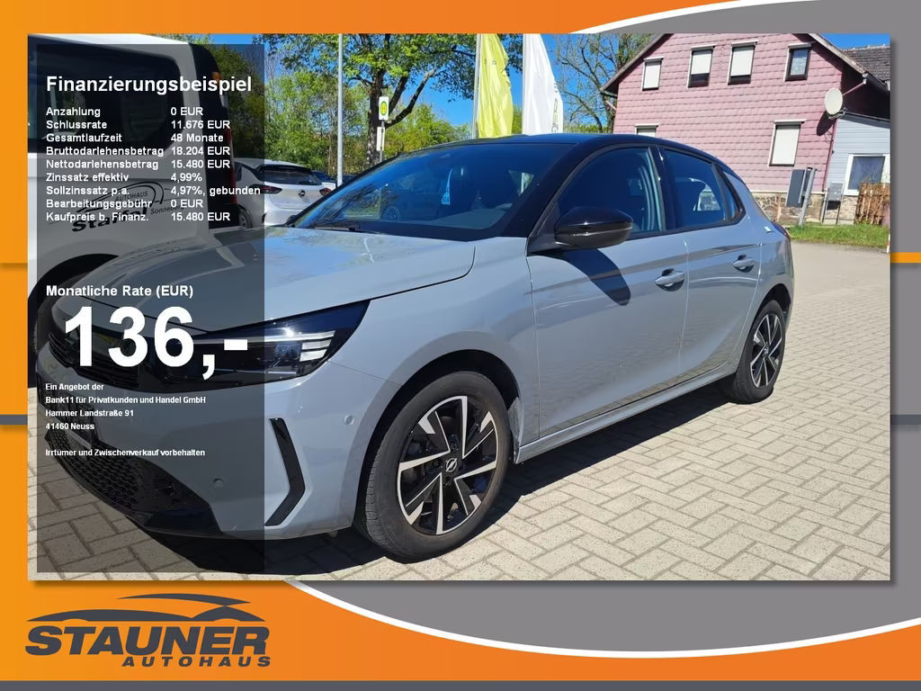 Opel Corsa Grand Sport 1.2 Turbo Turbo GS-Line
