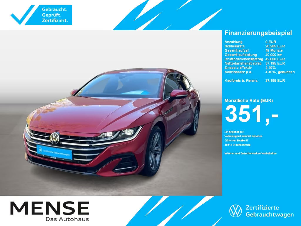 Volkswagen Arteon Shooting Brake DSG R-Line 2.0 TDI
