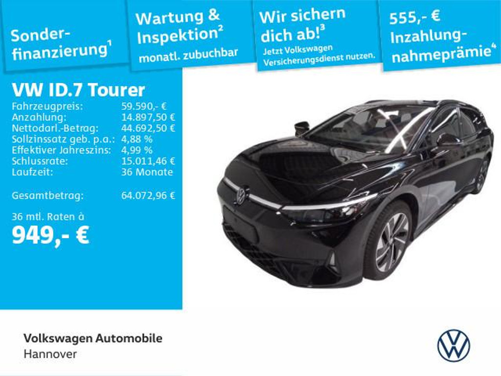 Volkswagen ID.7 4Motion GTX Tourer