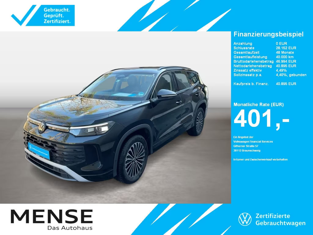 Volkswagen Tayron 4Motion DSG 2.0 TDI