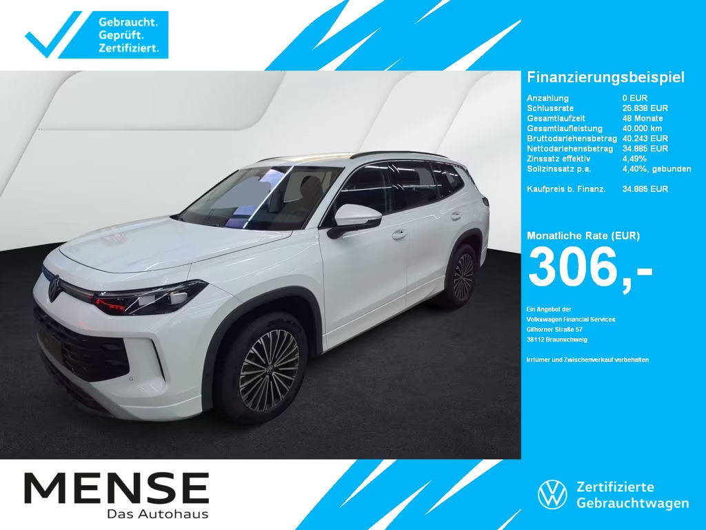 Volkswagen Tayron DSG Life IQ.Drive 1.5 eTSI