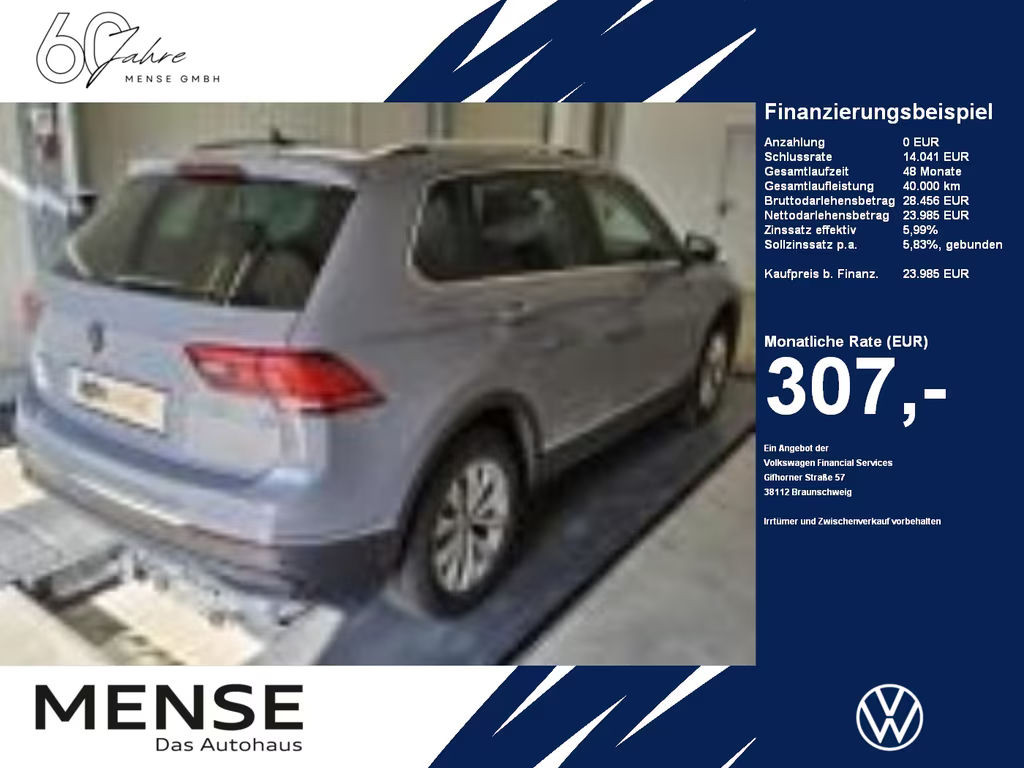 Volkswagen Tiguan DSG Life 1.5 TSI