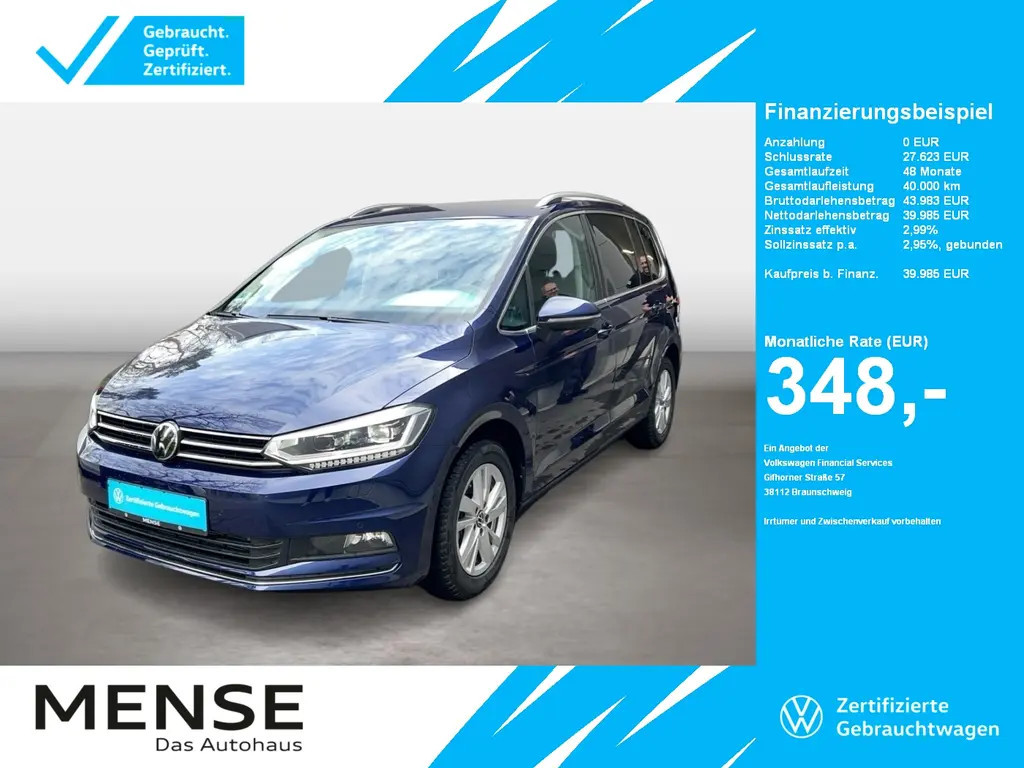 Volkswagen Touran DSG Highline 2.0 TDI
