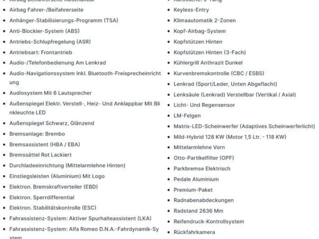 Alfa Romeo Tonale