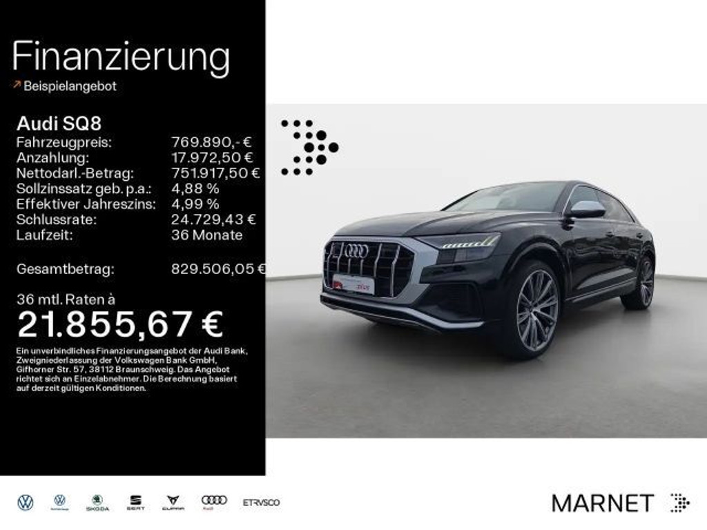 Audi SQ8 Quattro 4.0 TFSI