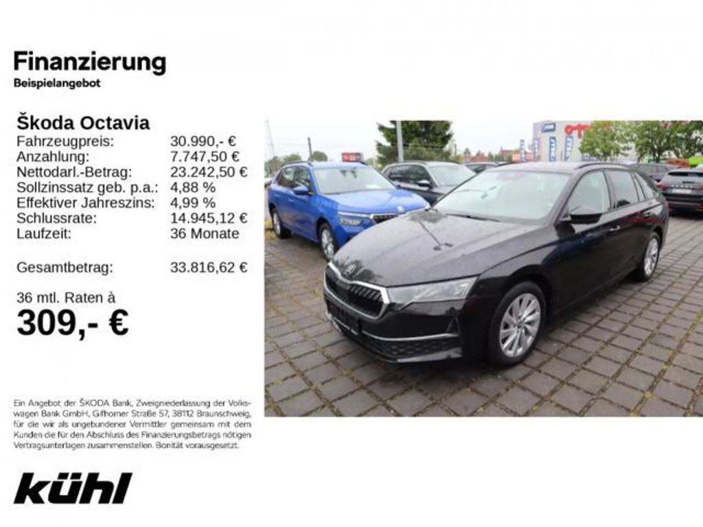 Skoda Octavia Combi iV 2.0 TDI Selection