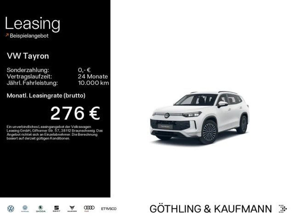 Volkswagen Tayron DSG Life IQ.Drive 1.5 eTSI