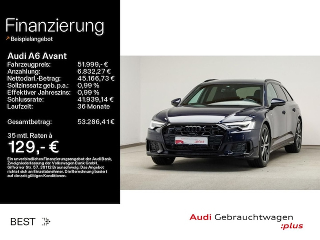 Audi A6 Avant Quattro S-Line S-Tronic Hybride 55 TFSI