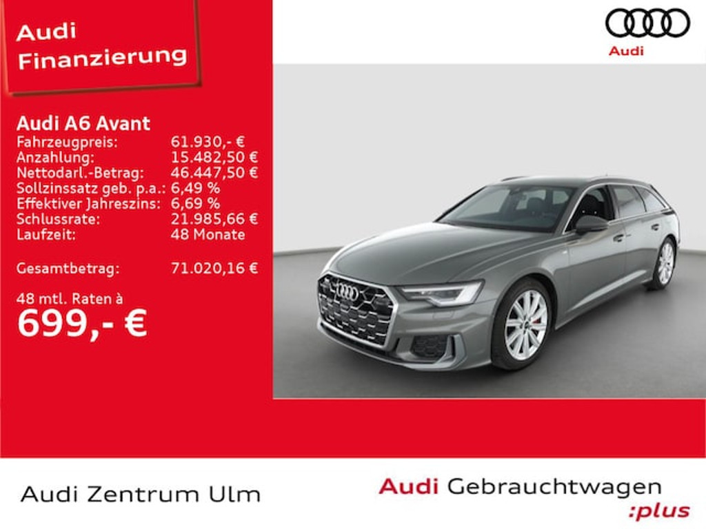 Audi A6 Avant Quattro S-Line S-Tronic Hybride 55 TFSI