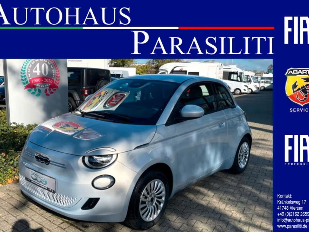 Fiat 500e 42kWh Navi  CarPlay 10,25" Infotainment
