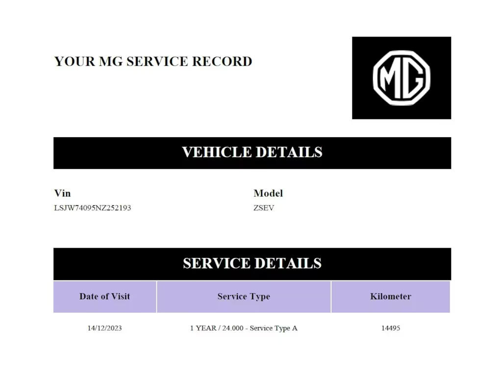 MG ZS