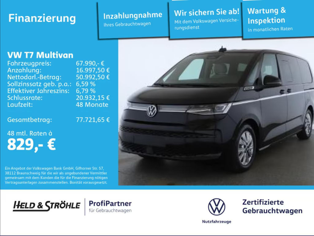 Volkswagen Multivan Style eHybrid Lang T7
