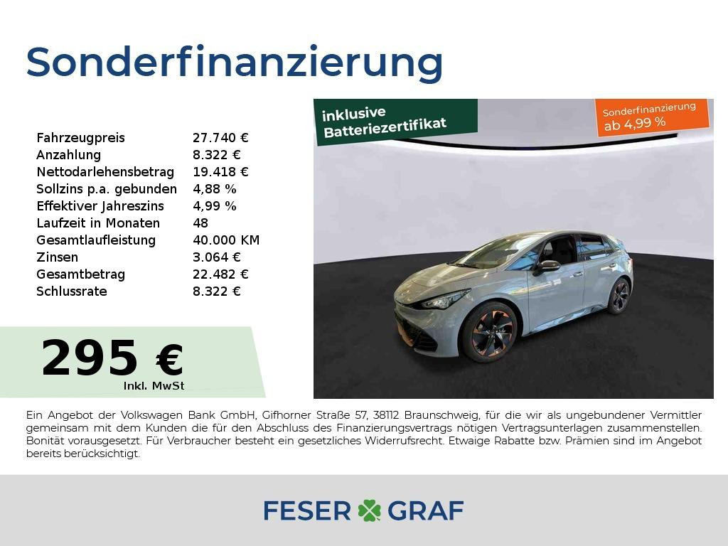 Cupra Born ACC Rückfahrkamera Sitzheizung Pilot M Pack