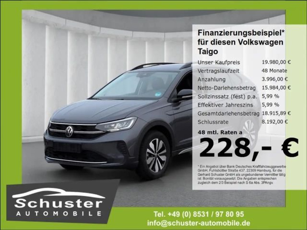 Volkswagen Taigo 1.0 TSI