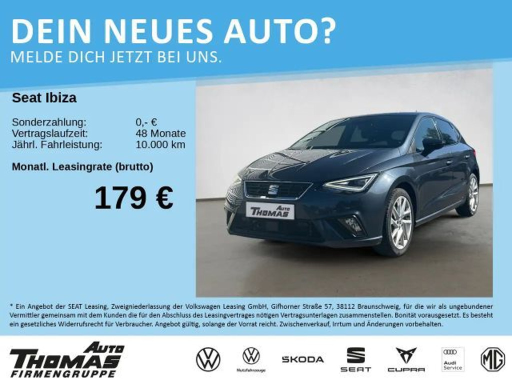 Seat Ibiza FR-lijn 1.0 TSI