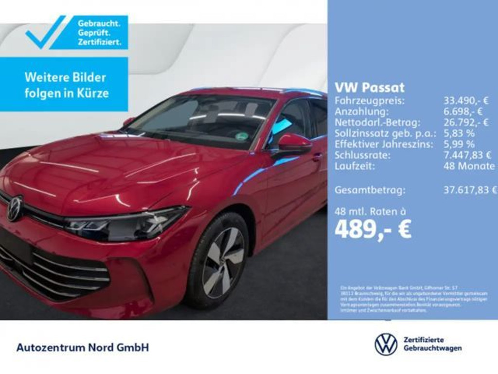Volkswagen Passat Business 1.5 eTSI
