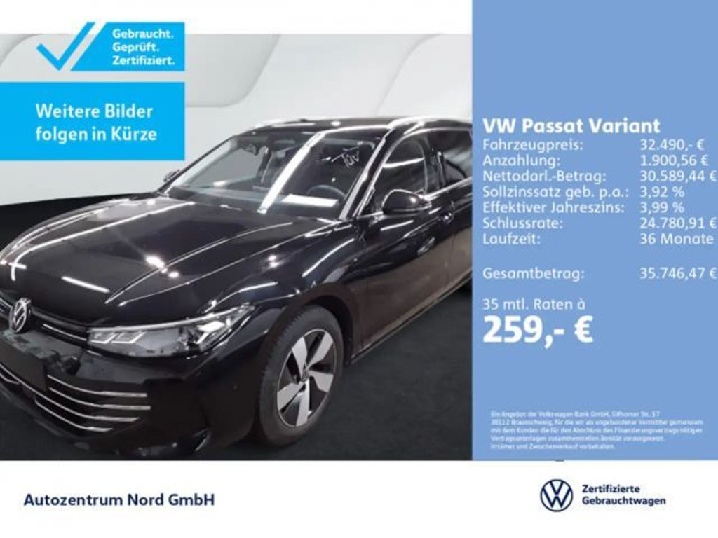 Volkswagen Passat Business DSG Variant 1.5 eTSI