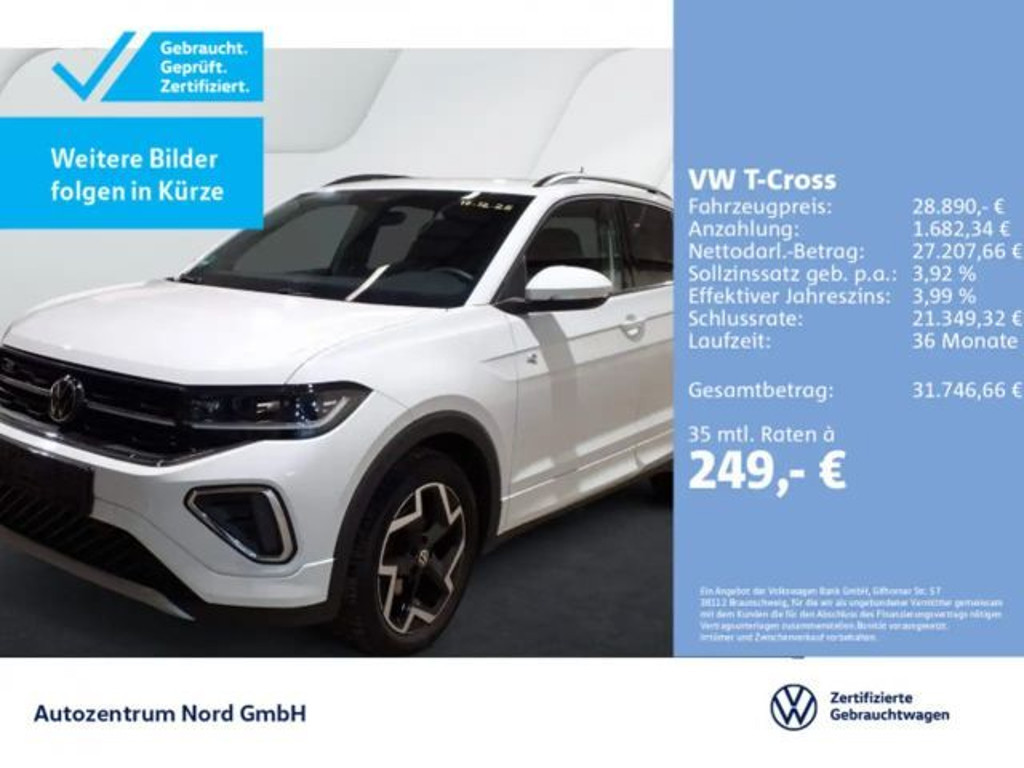 Volkswagen T-Cross DSG R-Line 1.5 TSI IQ.Drive