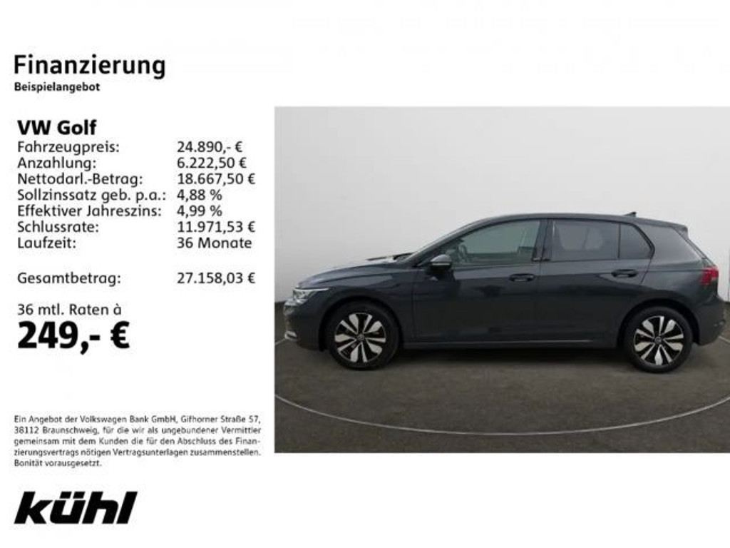 Volkswagen Golf DSG Golf VIII Move