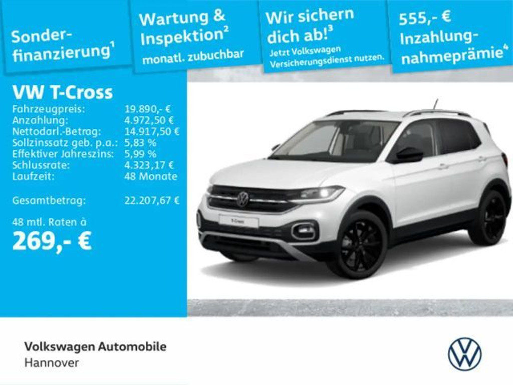 Volkswagen T-Cross DSG Style 1.0 TSI