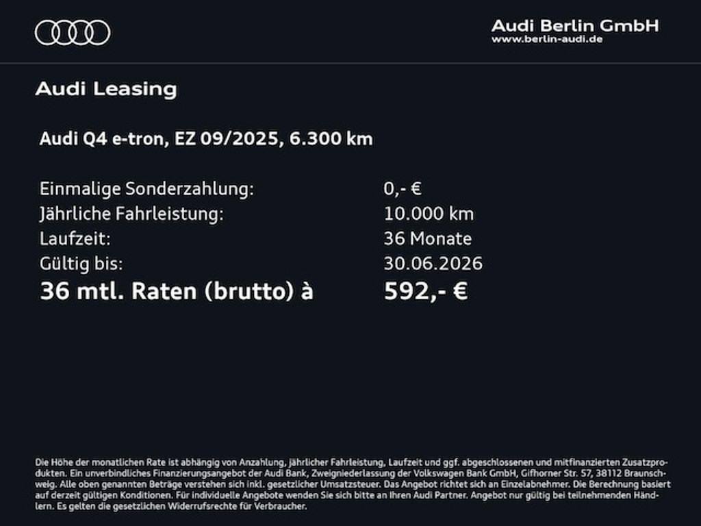 Audi Q4 e-tron