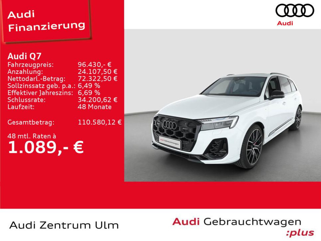 Audi Q7 Quattro S-Line Hybride