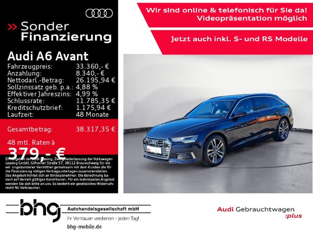 Audi A6 Avant S-Tronic 40 TDI