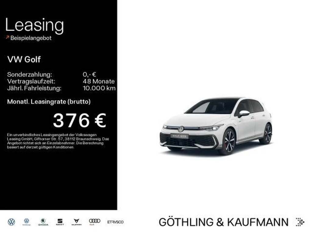 Volkswagen Golf GTE eHybrid 1.5 TSI