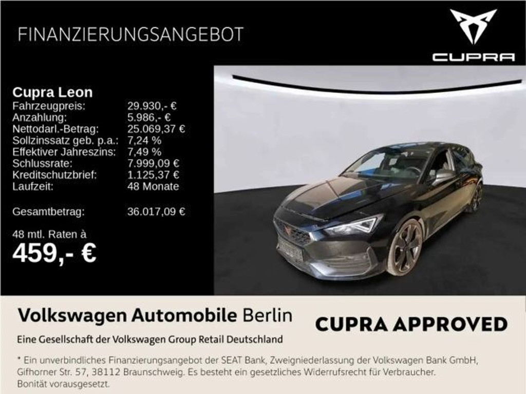 Cupra Leon 2.0 TSI DSG VZ