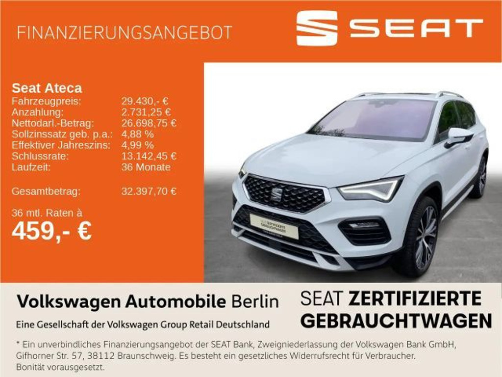Seat Ateca 2.0 TDI DSG