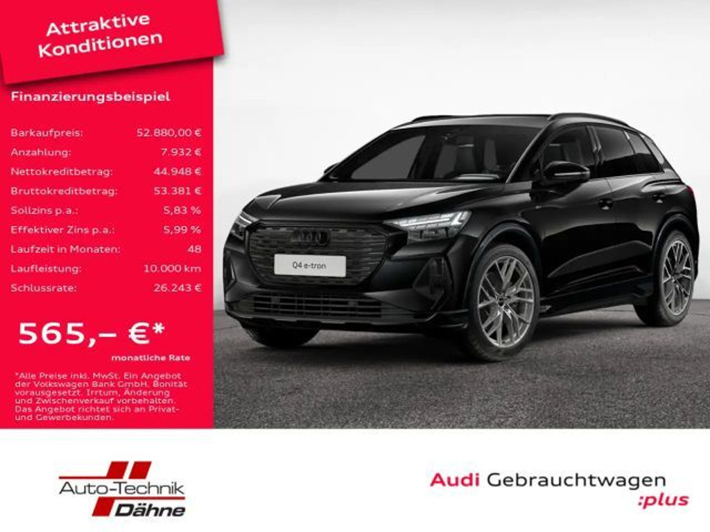 Audi Q4 e-tron 45 NAVI AHK MATRIX-LED 360° SONOS