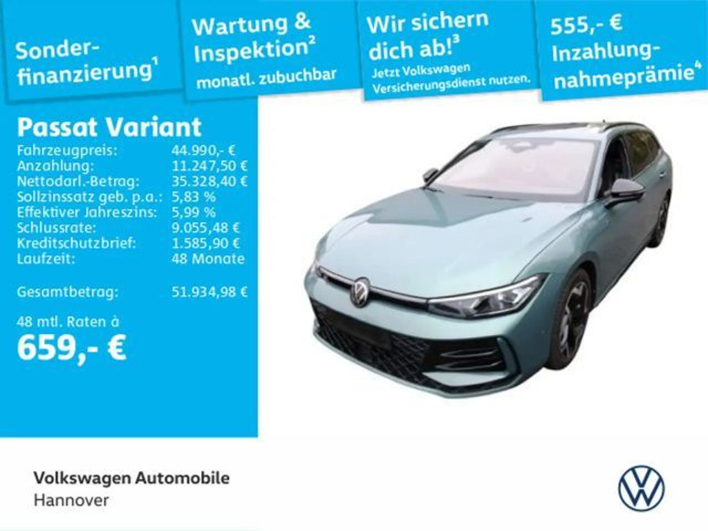 Volkswagen Passat DSG Variant R-Line 2.0 TDI