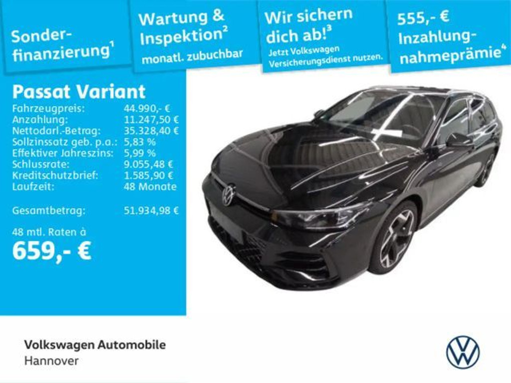 Volkswagen Passat 4Motion DSG Variant R-Line 2.0 TDI
