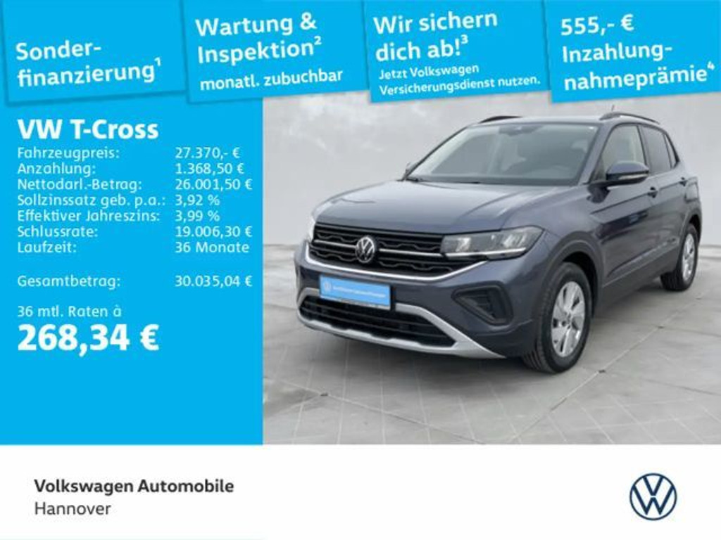 Volkswagen T-Cross DSG Life 1.5 TSI