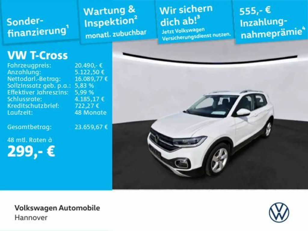 Volkswagen T-Cross DSG 1.0 TSI