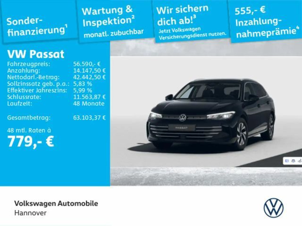 Volkswagen Passat Business DSG IQ.Drive 2.0 TDI