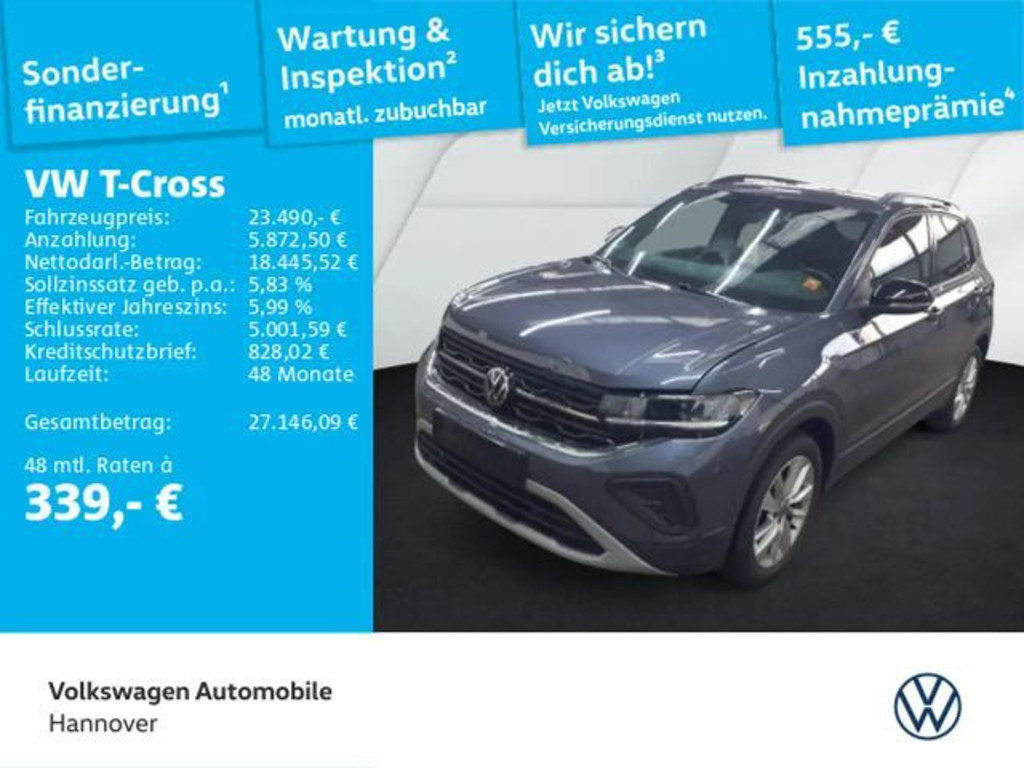 Volkswagen T-Cross DSG 1.0 TSI
