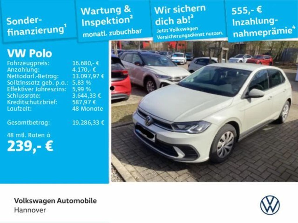 Volkswagen Polo DSG Life 1.0 TSI