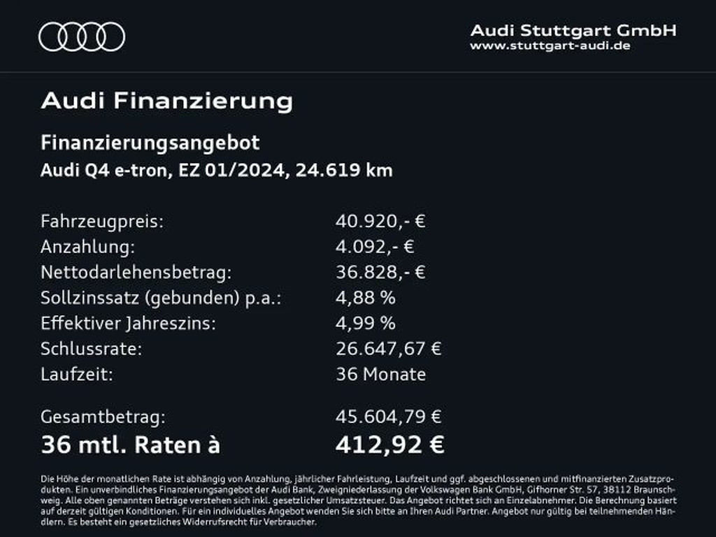 Audi Q4 e-tron