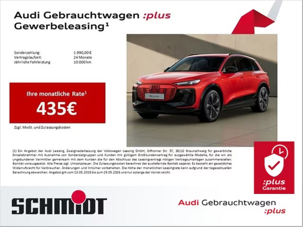 Audi Q6 e-tron S-Line Performance