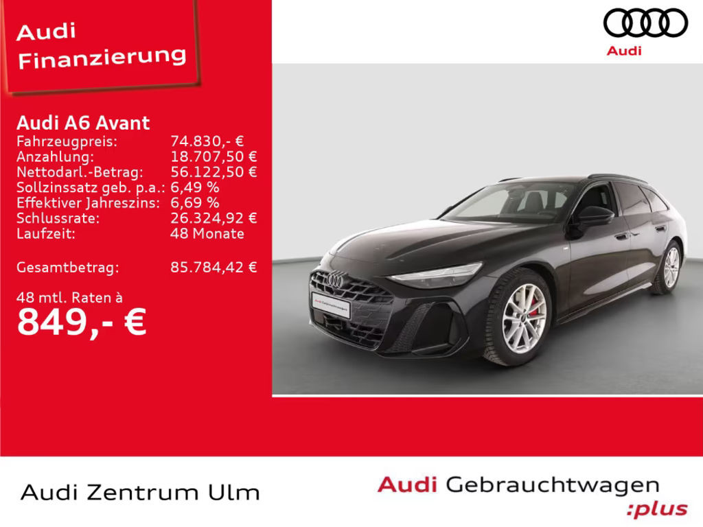 Audi A6 Avant Quattro S-Line
