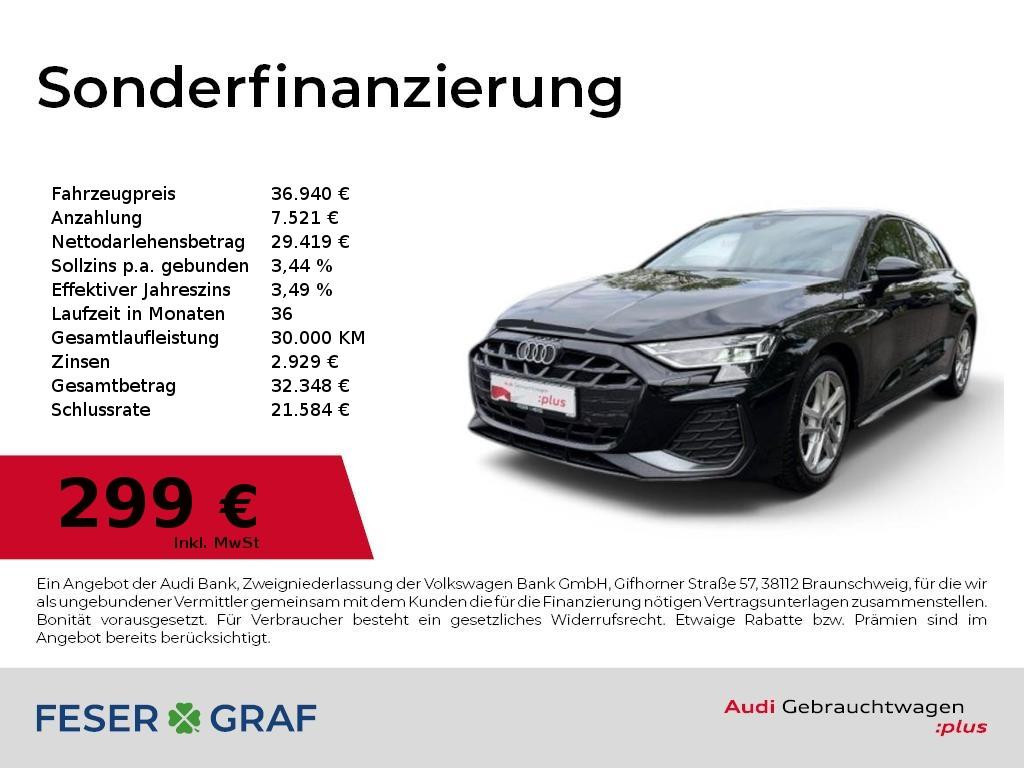 Audi A3 Sportback Sedan S-Line S-Tronic 35 TDI