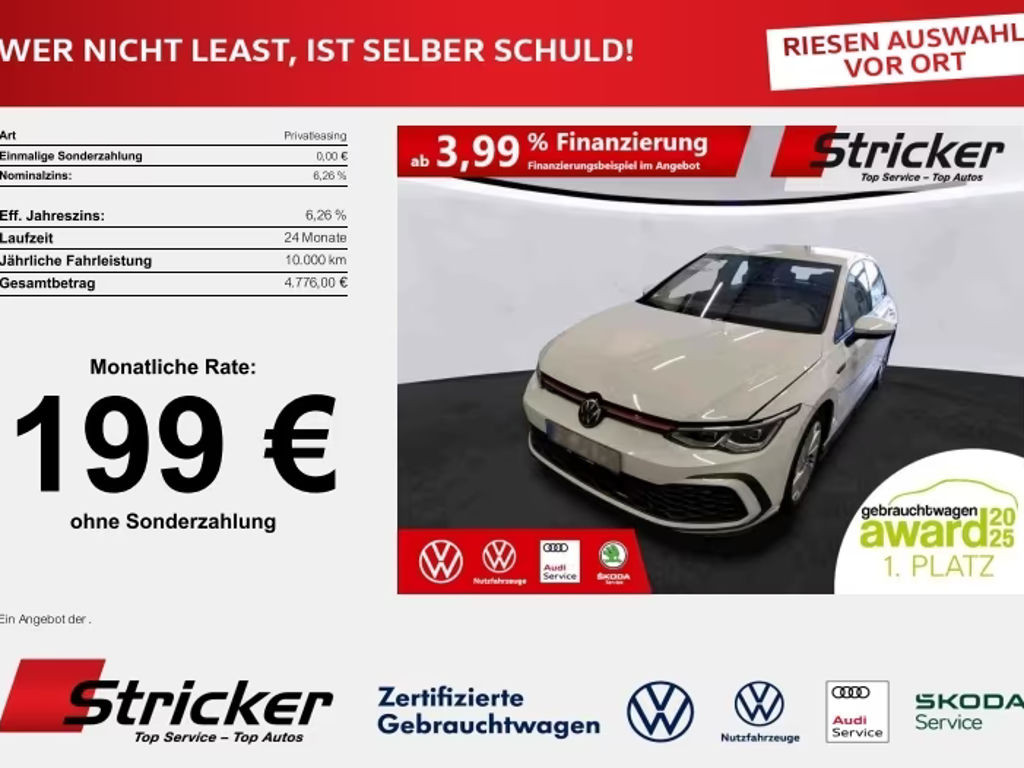 Volkswagen Golf DSG GTI 2.0 TSI
