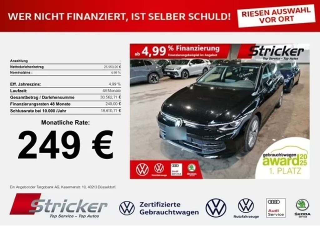 Volkswagen Golf DSG Style 2.0 TDI