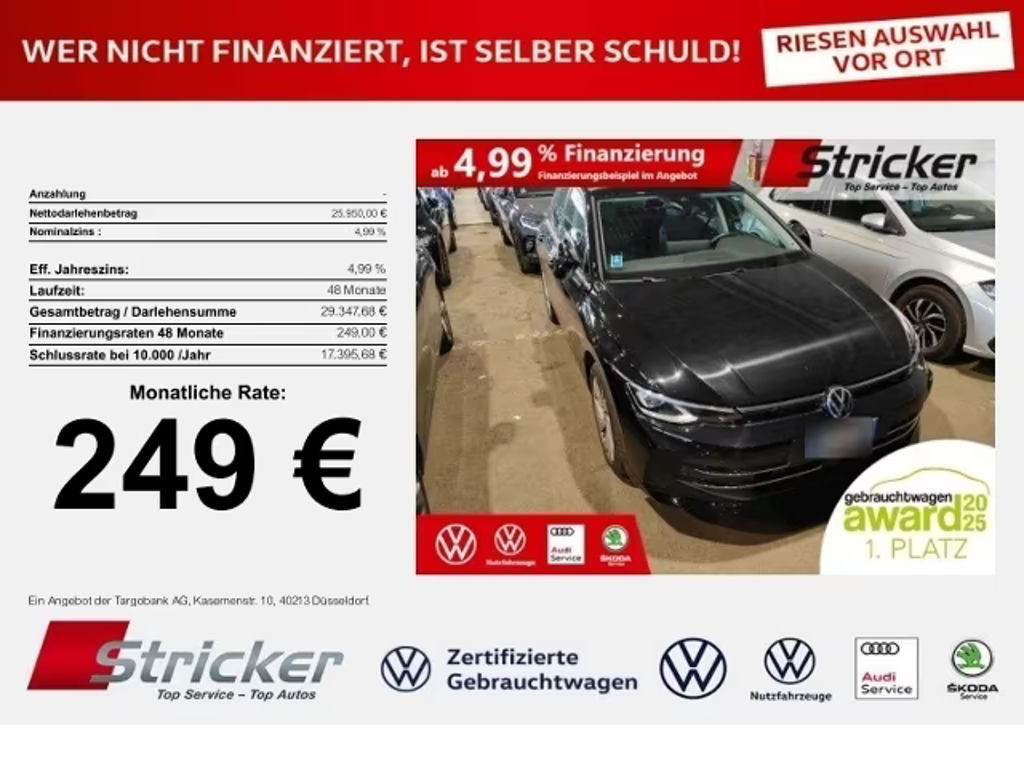 Volkswagen Golf DSG Style 2.0 TDI