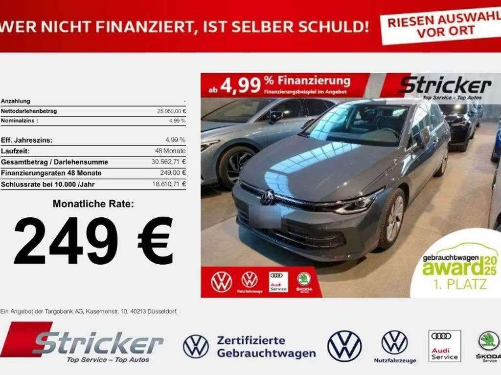 Volkswagen Golf DSG Style 2.0 TDI