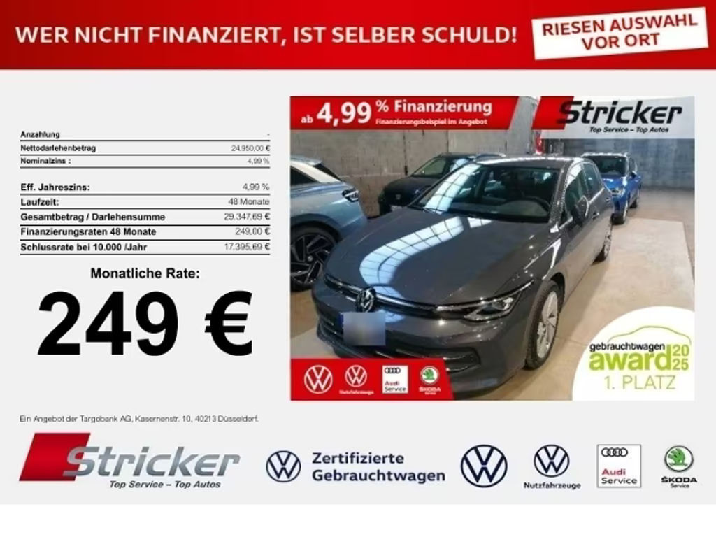 Volkswagen Golf DSG Style 2.0 TDI